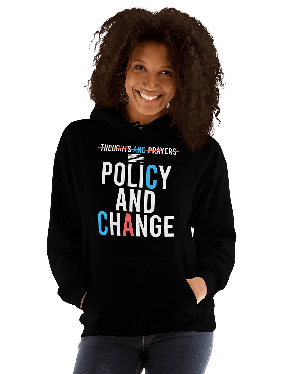 THOUGHTS AND PRAYERS UNISEX HOODIE product image (10)