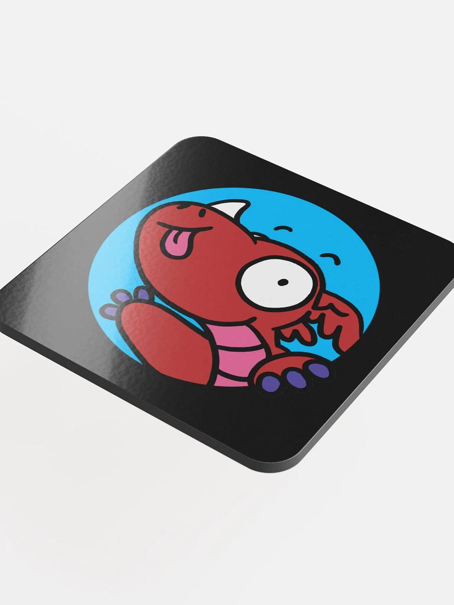 Waving Draco Glossed Cork Coaster product image (4)