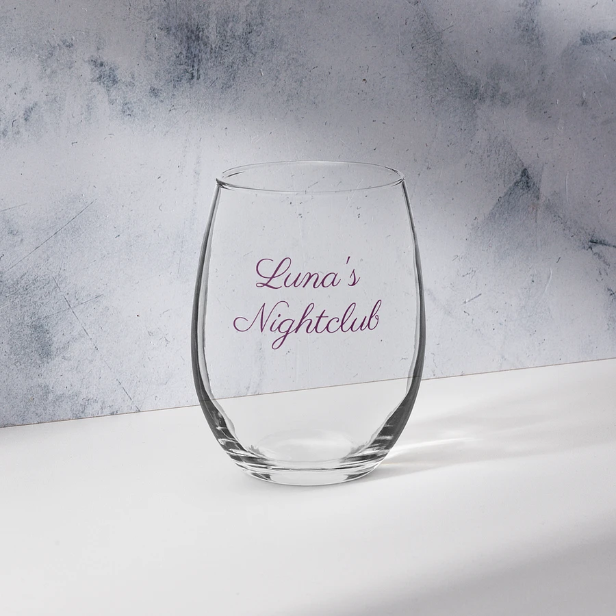 Luna's Nightclub - Stemless Wine Glass product image (16)