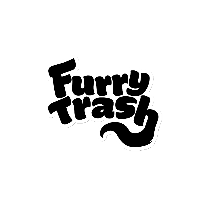 Furry Trash Magnet - Black product image (2)