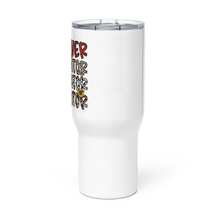 Believer, Innovator, Motivator, Educator - Travel Mug w/ Handle product image (3)