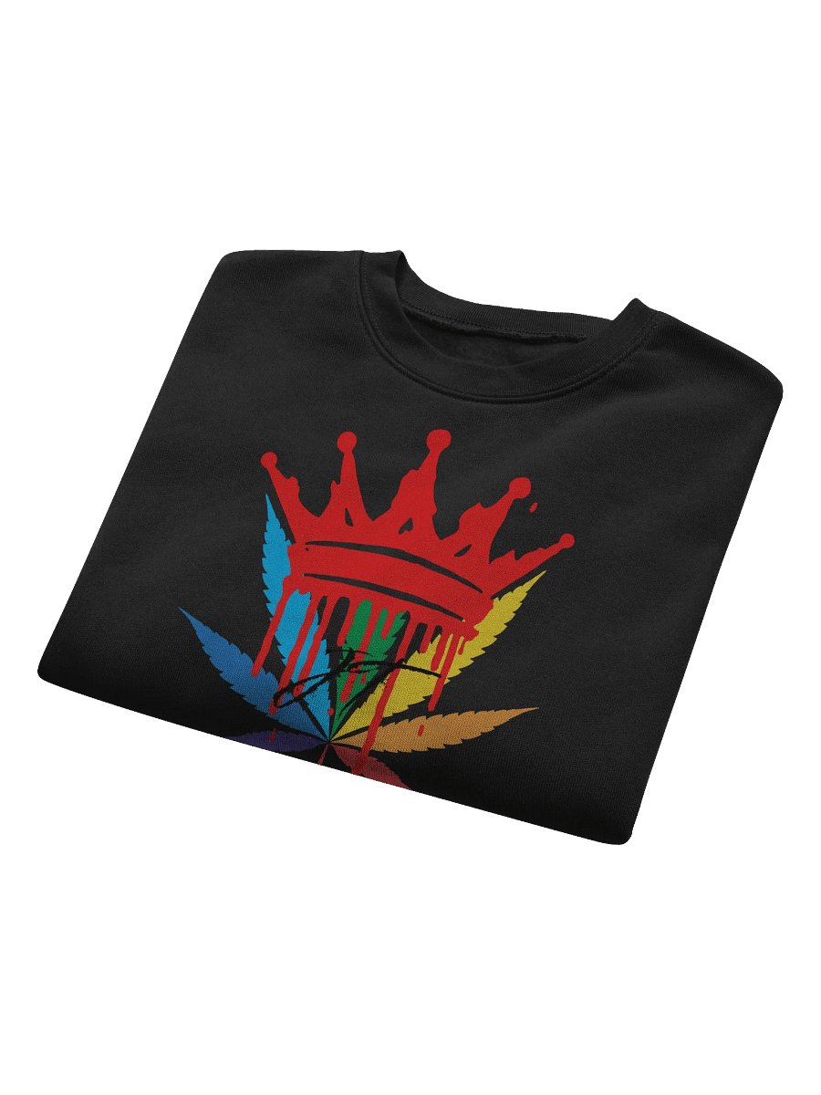 CannaQueen Women's Fleece Crop Sweatshirt product image (22)