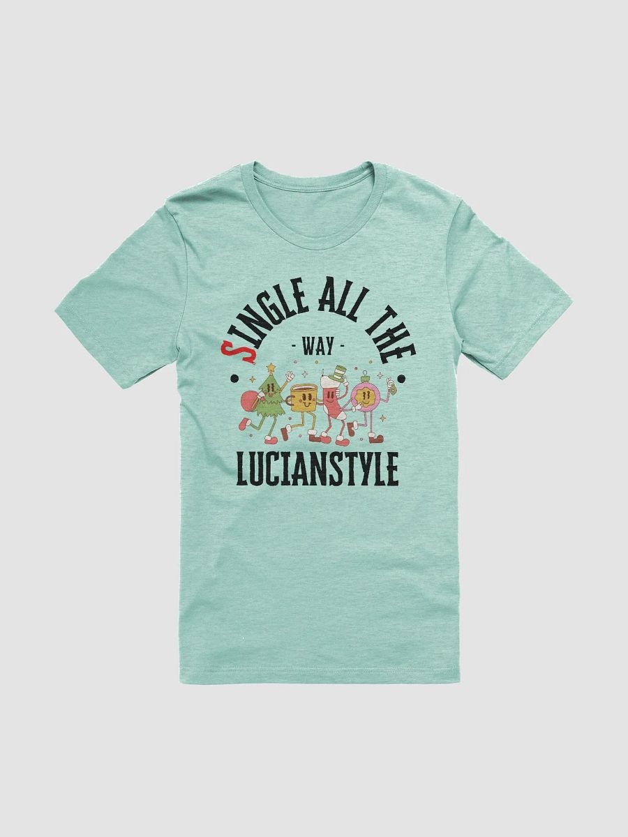 Festive Holiday Cartoon Characters T-Shirt product image (1)