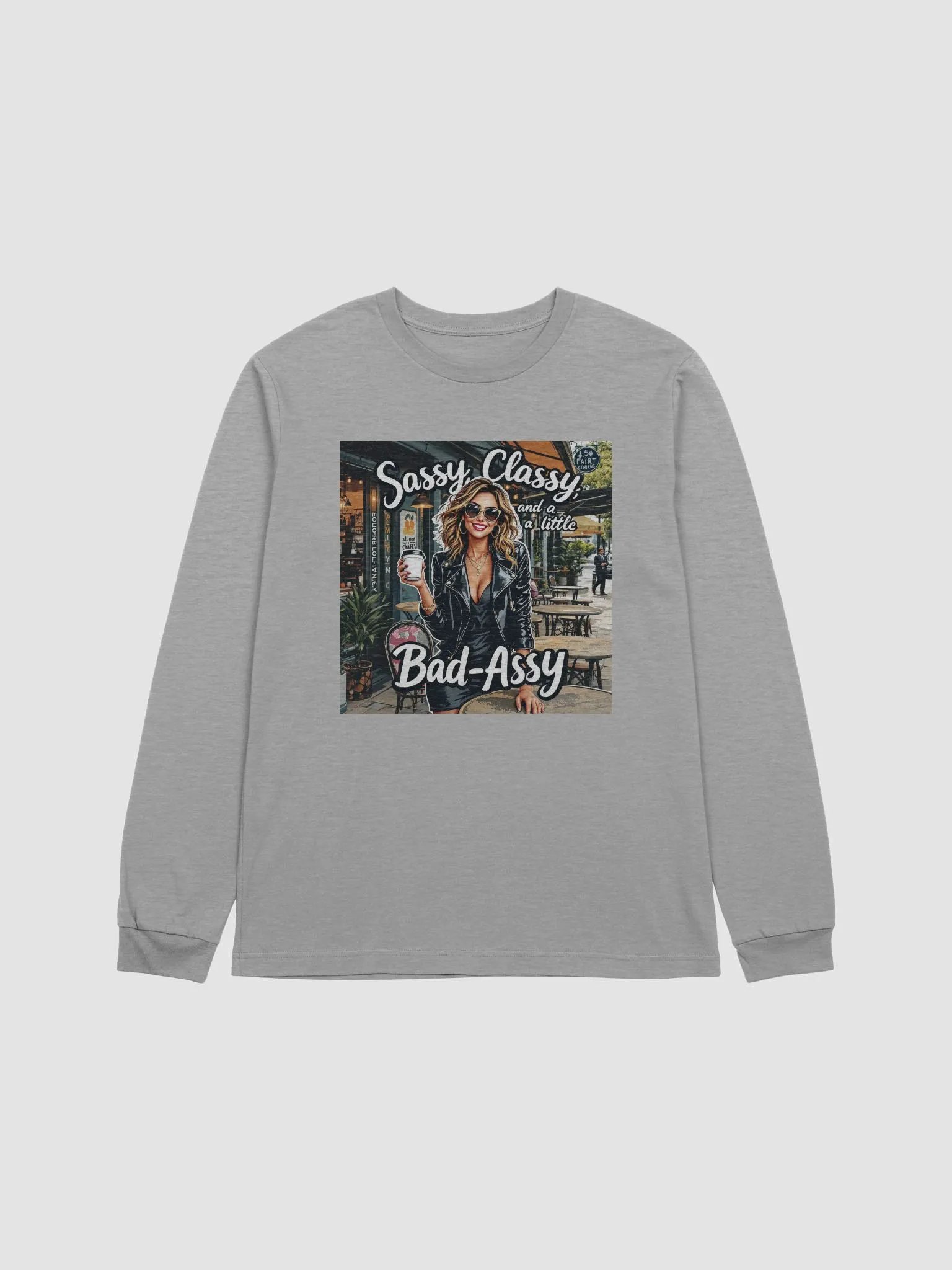 Sassy Street Café Long Sleeve Tee product image (10)