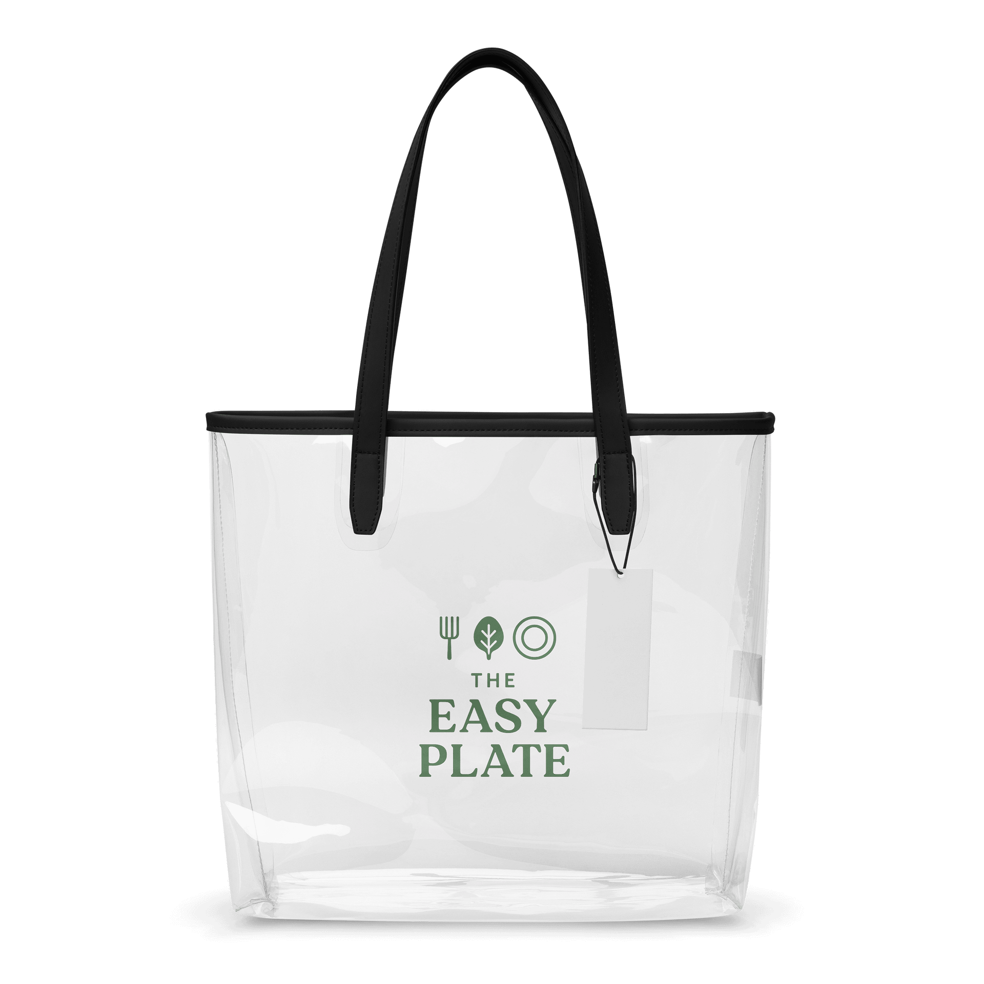 Green Urban Clear Tote: The Easy Plate Edition product image (1)