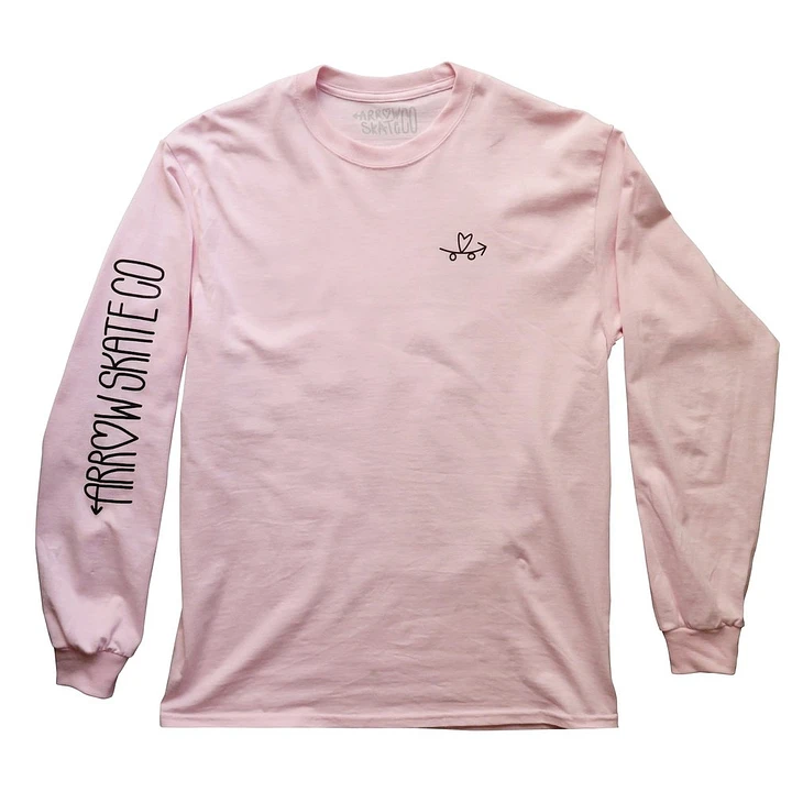 long sleeve (pink & black) product image (1)