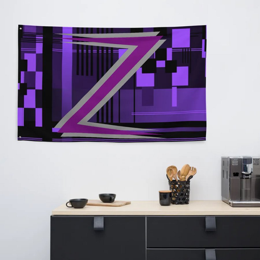 Mav Raccoon Logo Flag product image (6)