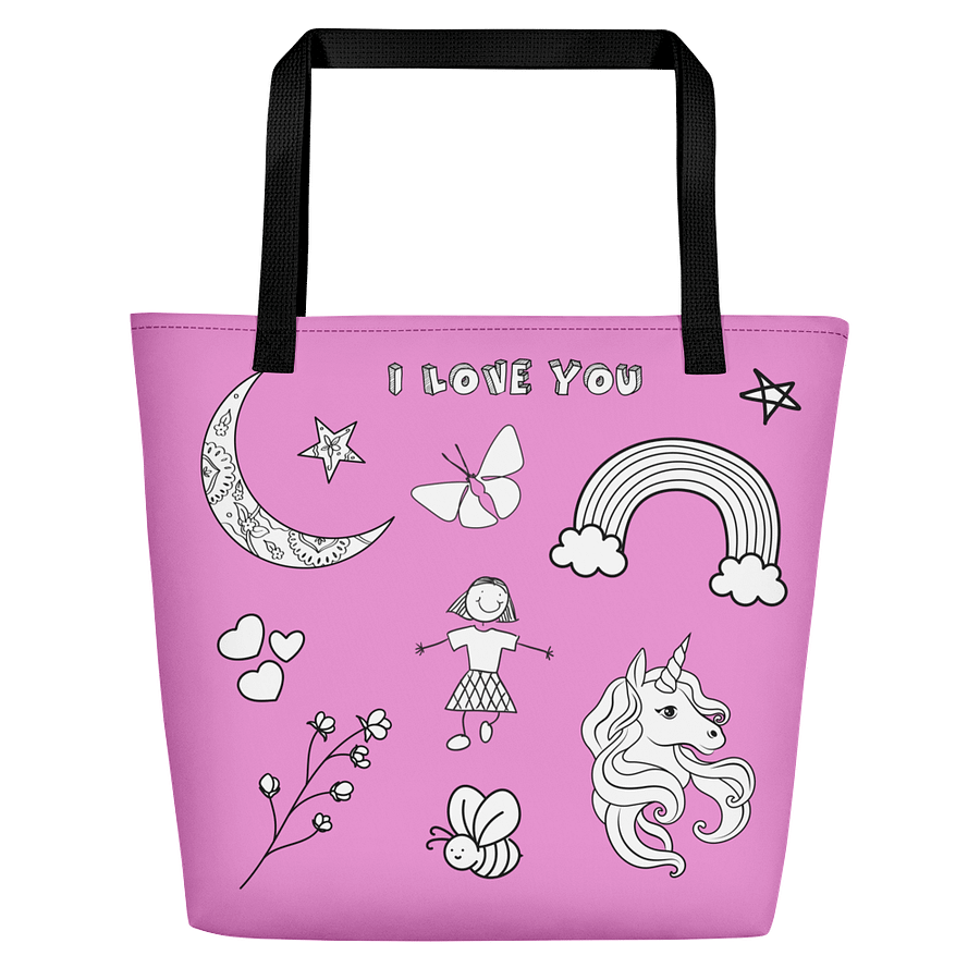 LARGE Tote - Pop Pink product image (2)