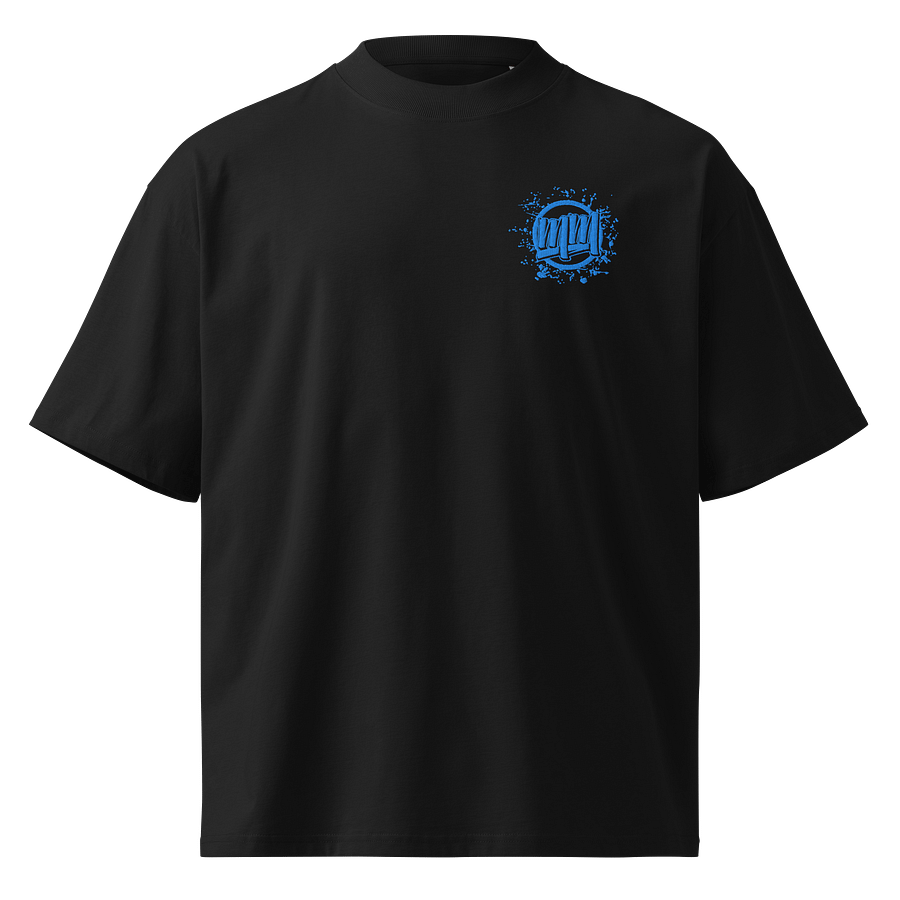 Oversized Mr Moist Blue Circle Splatter Embroidery product image (2)