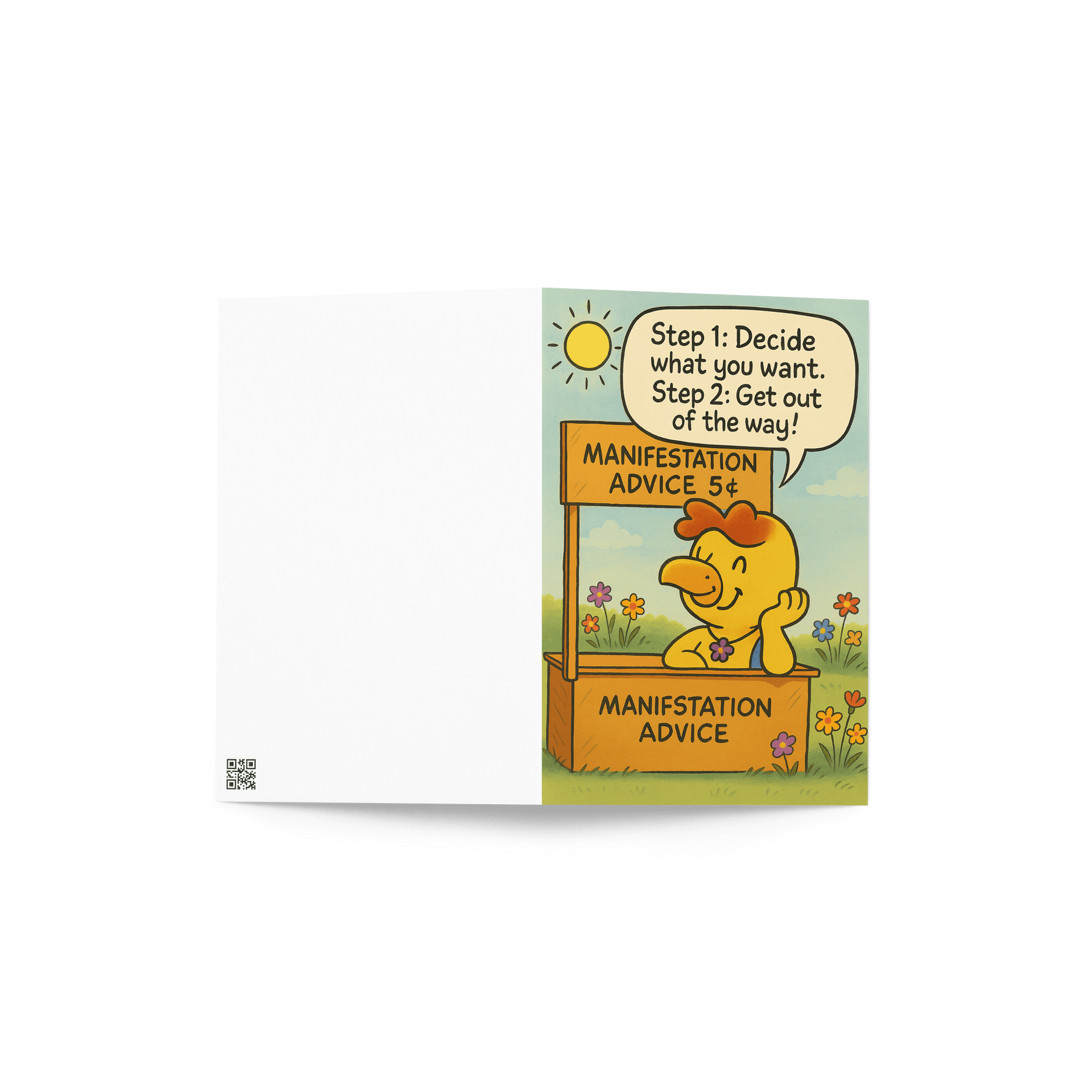 Abrahen Chicks - Manifestation Advice - Card product image (4)