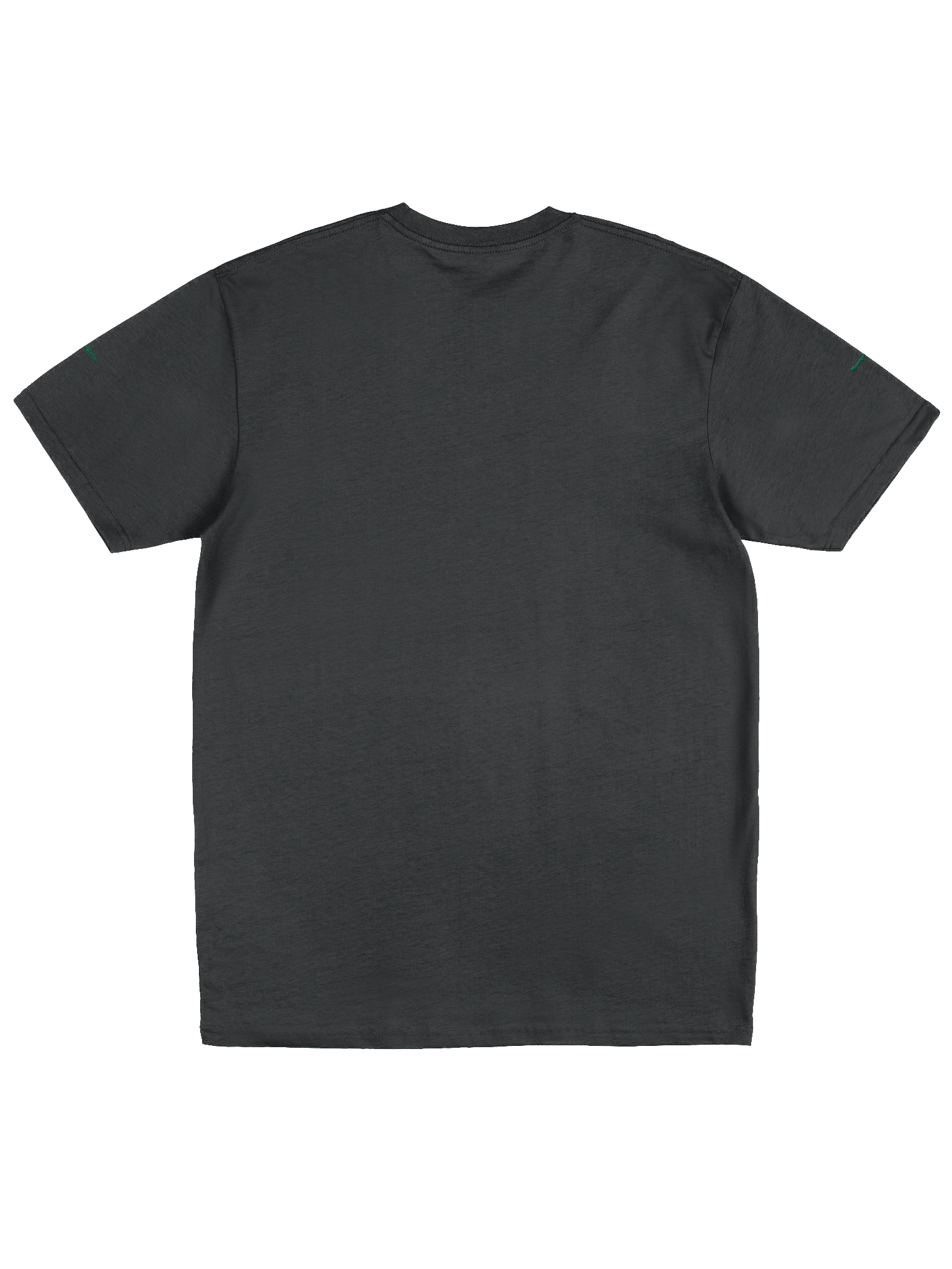 Simple HoneyedSatin Midnight Black Cotton Tee product image (2)