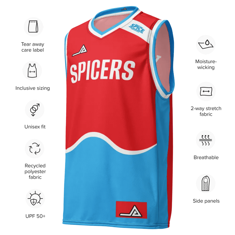 SPICE VOLTAGE basketball Jersey product image (7)