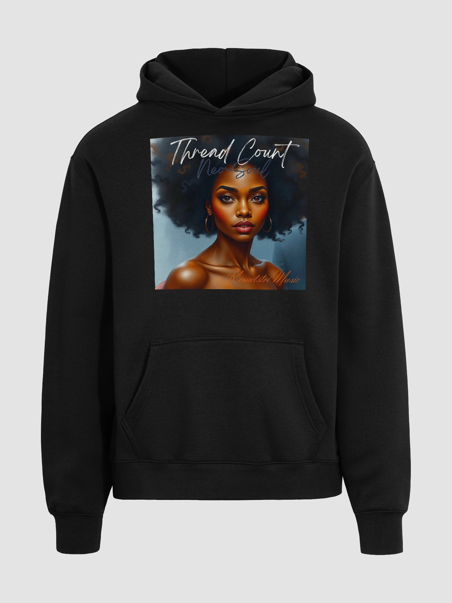 Thread Count Black Hoodie product image (3)