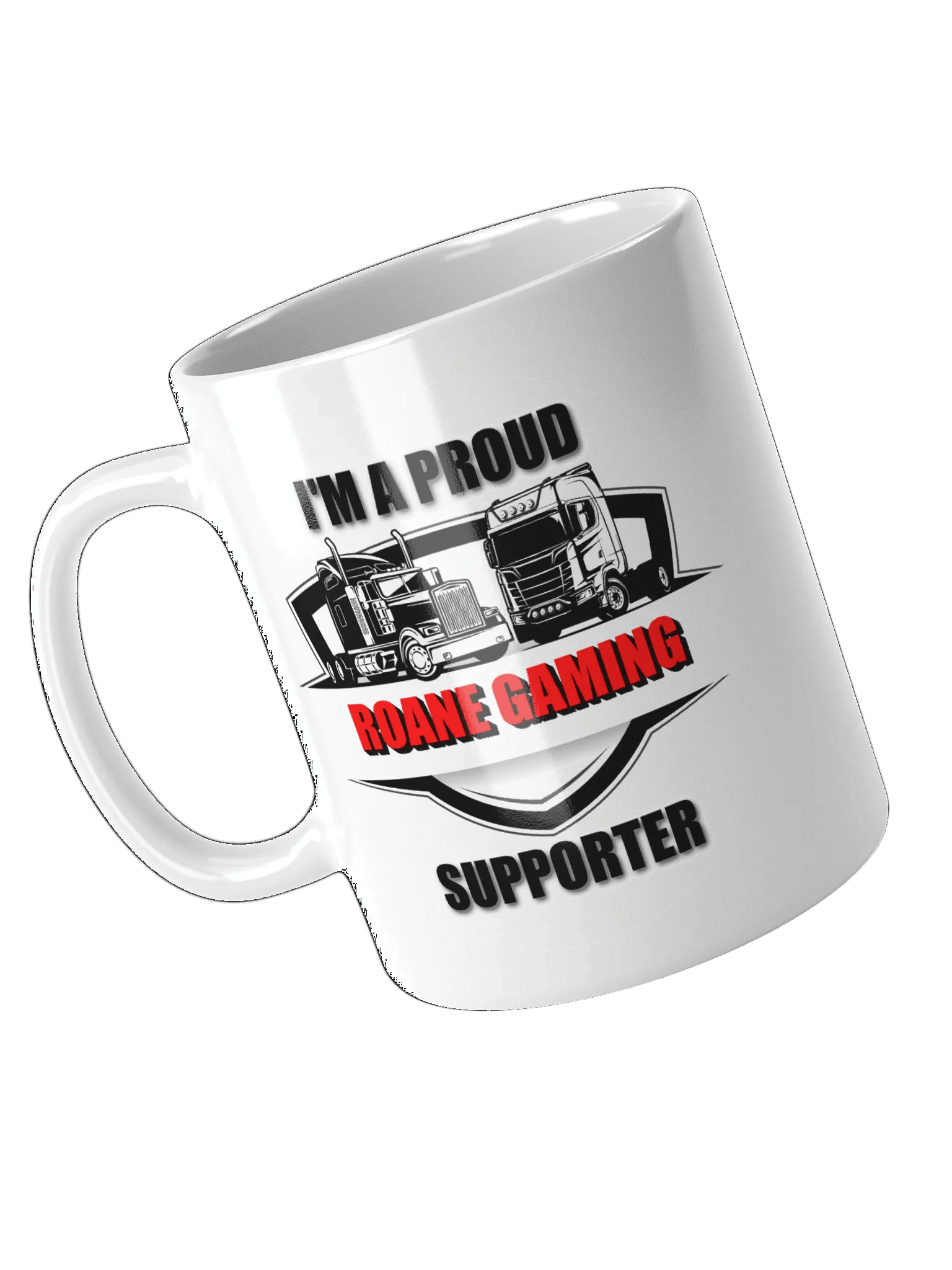 Roane Gaming Supporter White Glossy Mug product image (3)