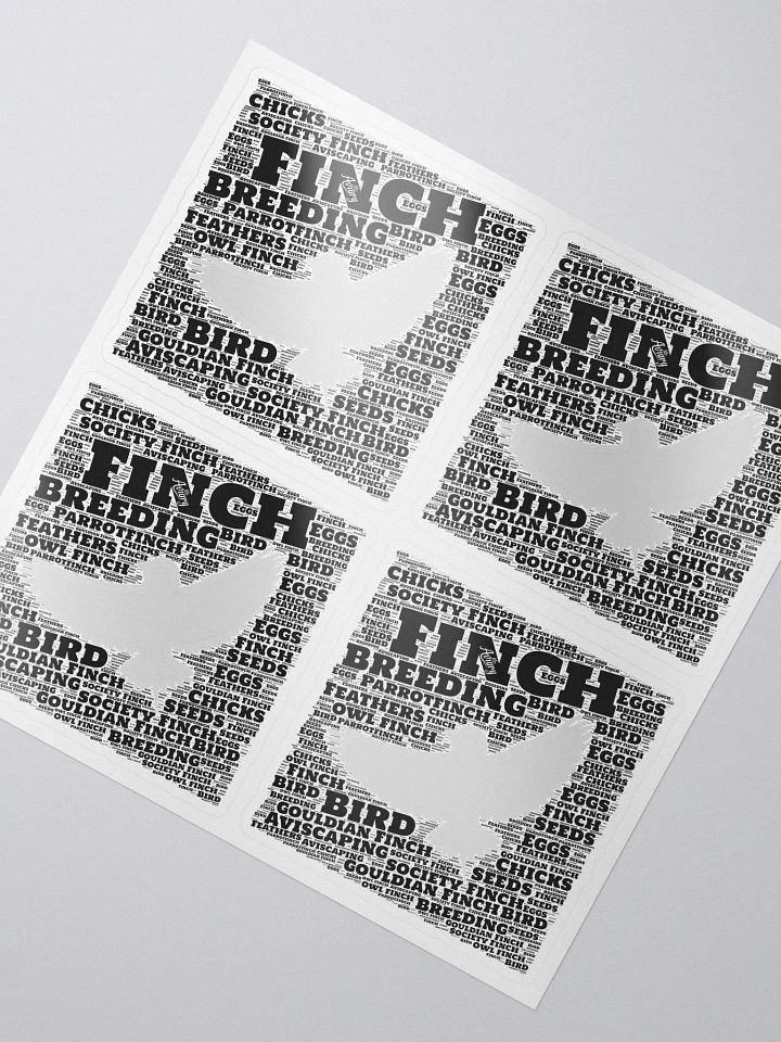 Finch Breeding stickers product image (2)