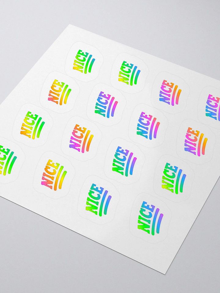 "NICE" Sticker sheet product image (2)