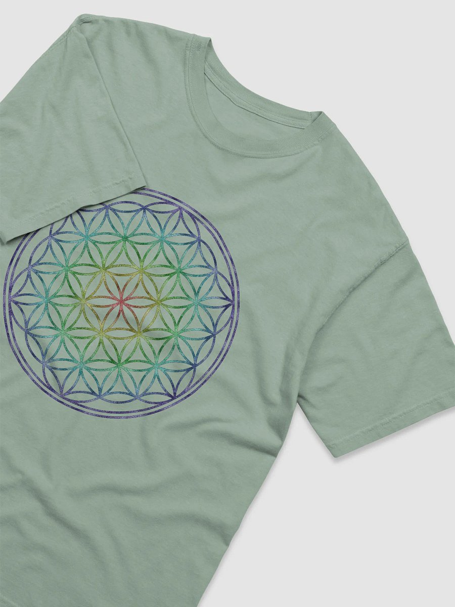 Flower of Life Garment-Dyed Heavyweight T-Shirt product image (3)