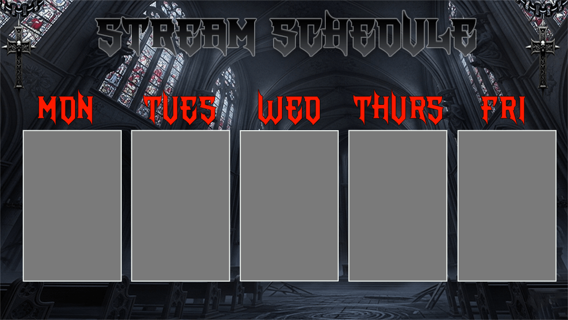 Haunting Hour: Gothic Stream Schedule product image (1)