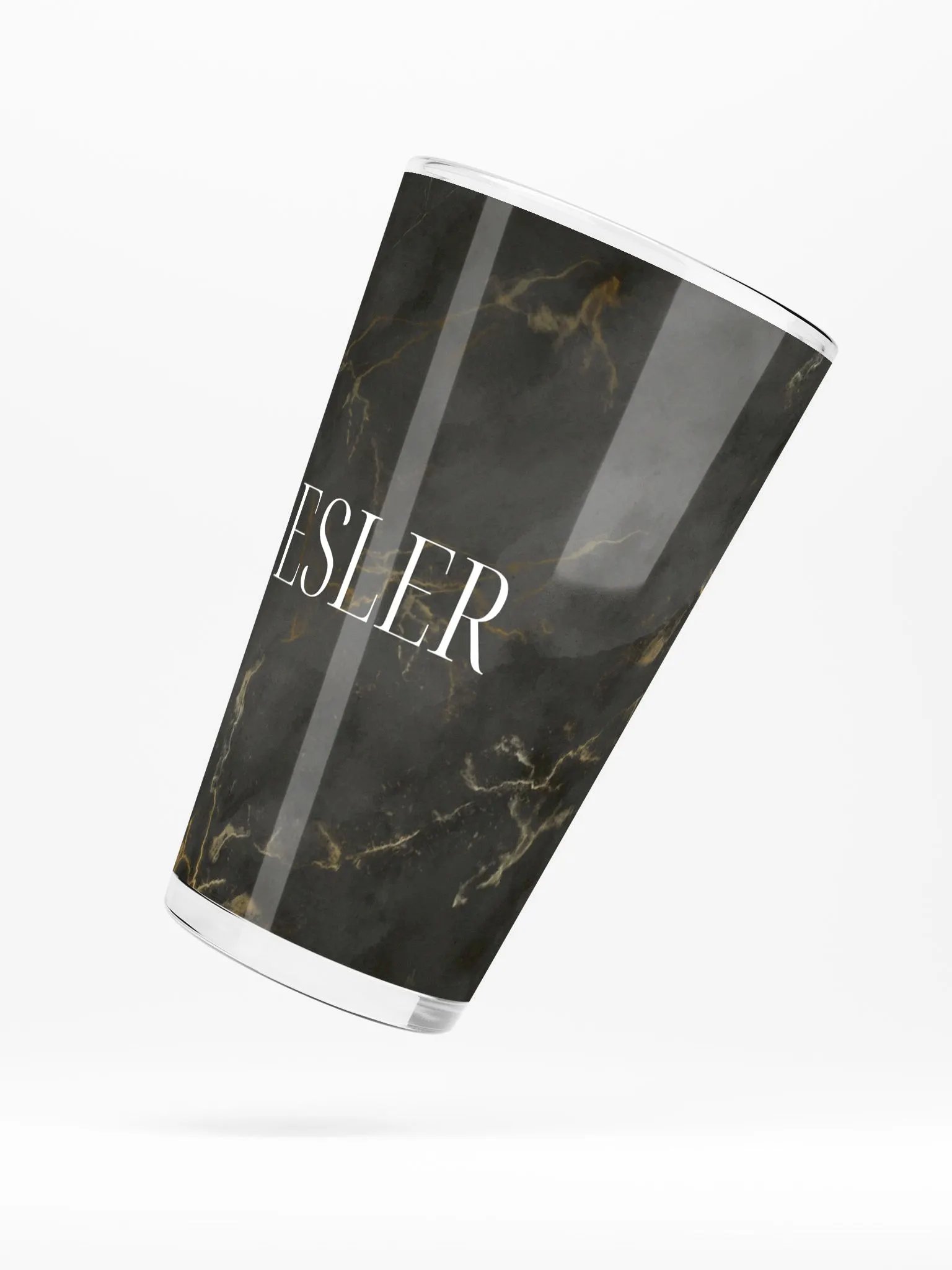 Marble-Style Shaker Pint Glass product image (5)