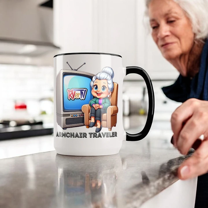 Armchair Traveler Grannie Ceramic Coffee Mug product image (1)