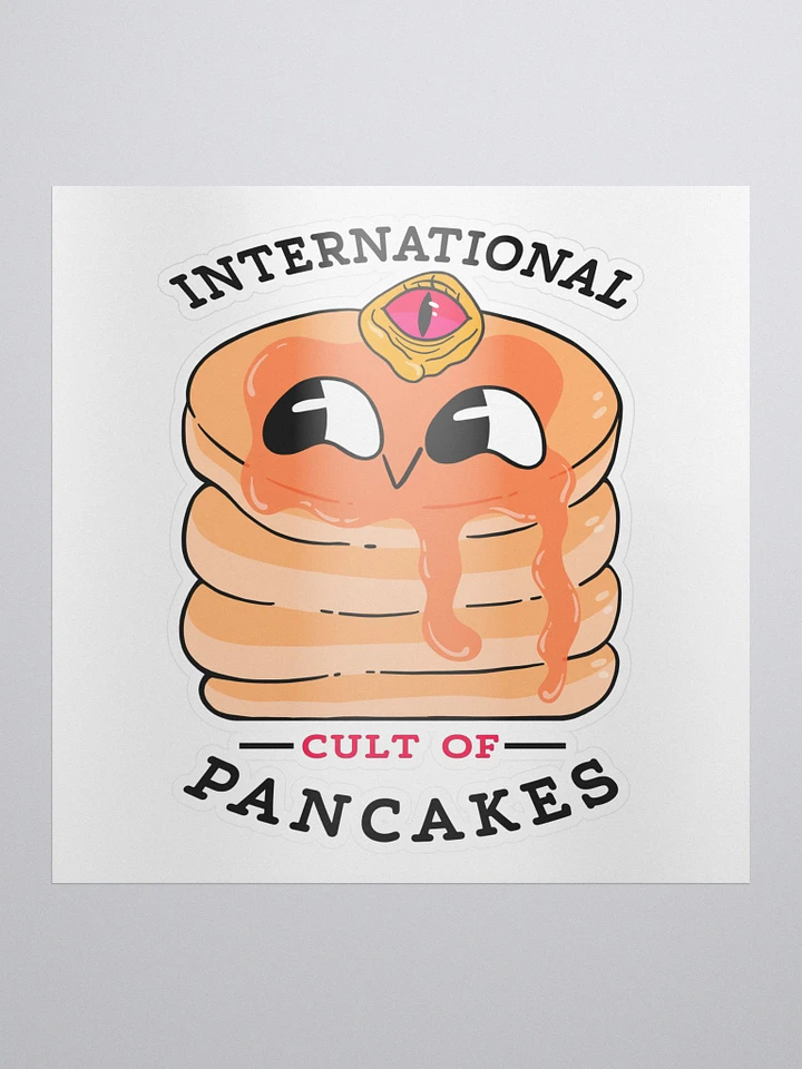 Pancake Cult Sticker product image (1)