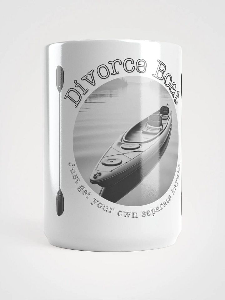 Divorce Boat - Two Person Tandem Kayak Mug product image (1)