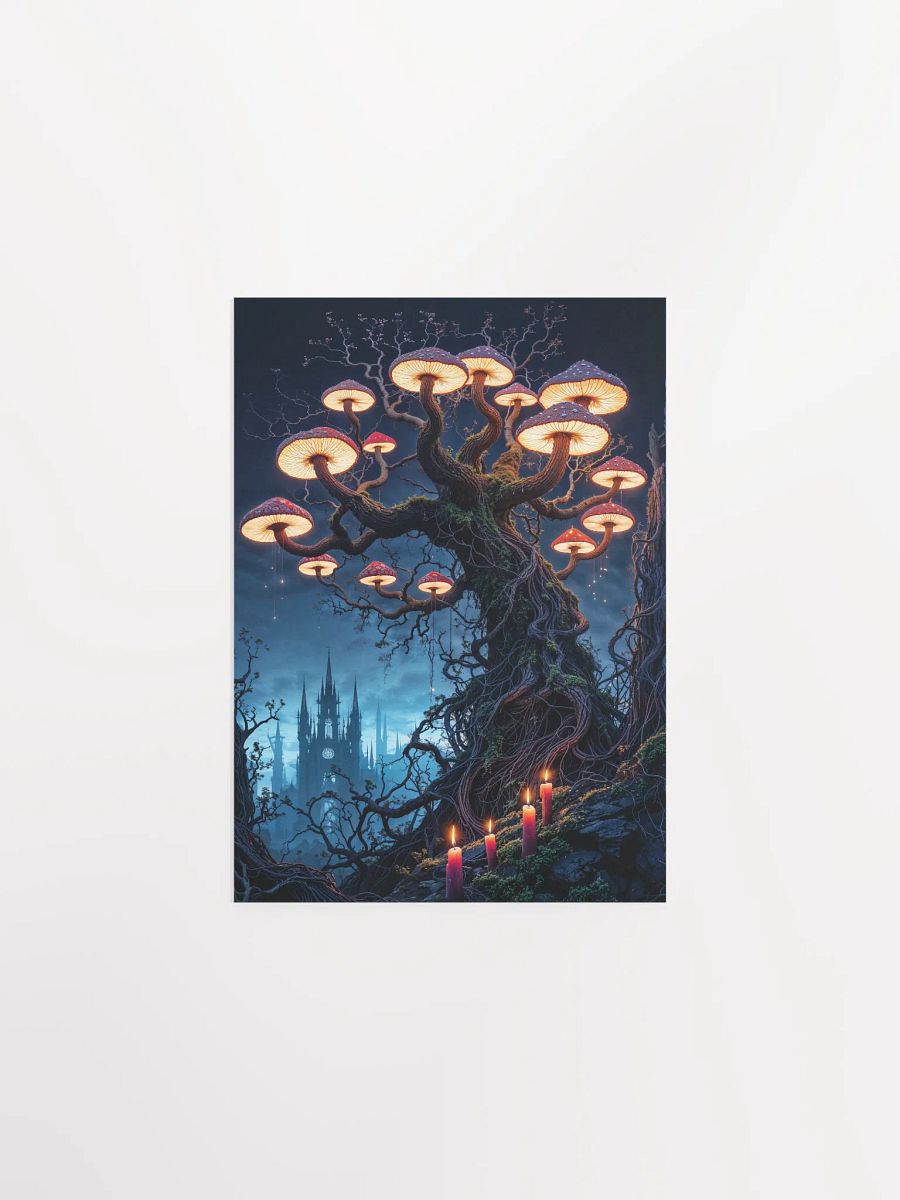 The Luminescent Grove Matte Poster product image (1)
