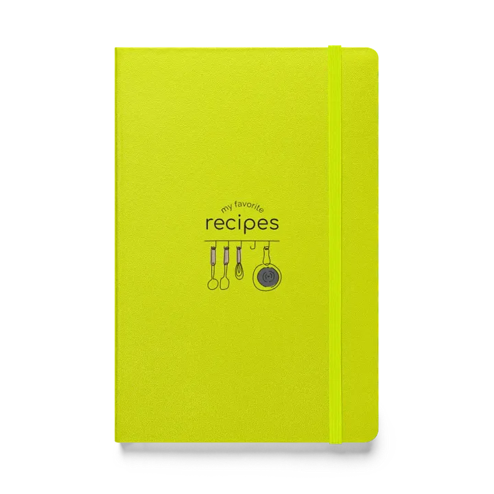 'My Favorite Recipes' Hardcover Notebook product image (11)