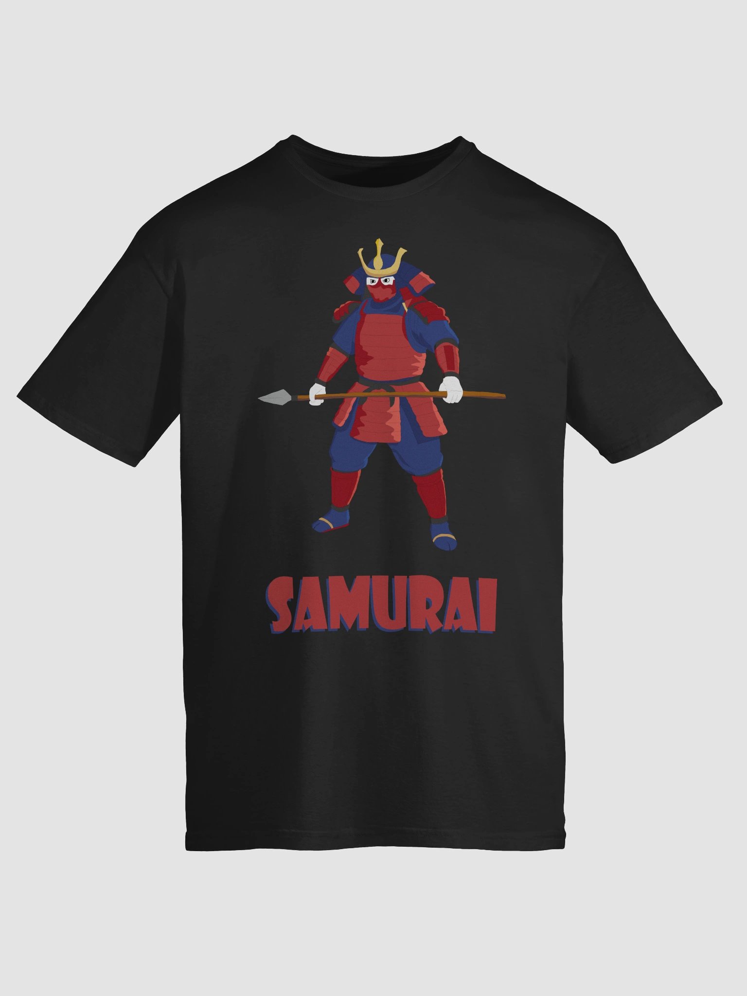 Samurai Wojak Funkmation Cartoon Colorful Style Tee product image (9)