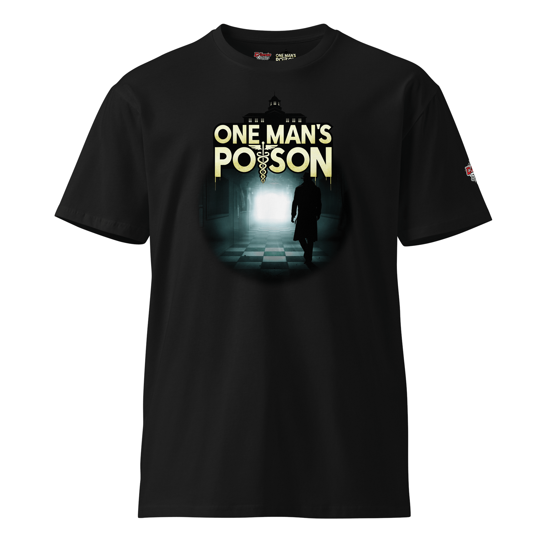 One Man's Poison Promo "Noir Whispers" Unisex T-Shirt product image (3)