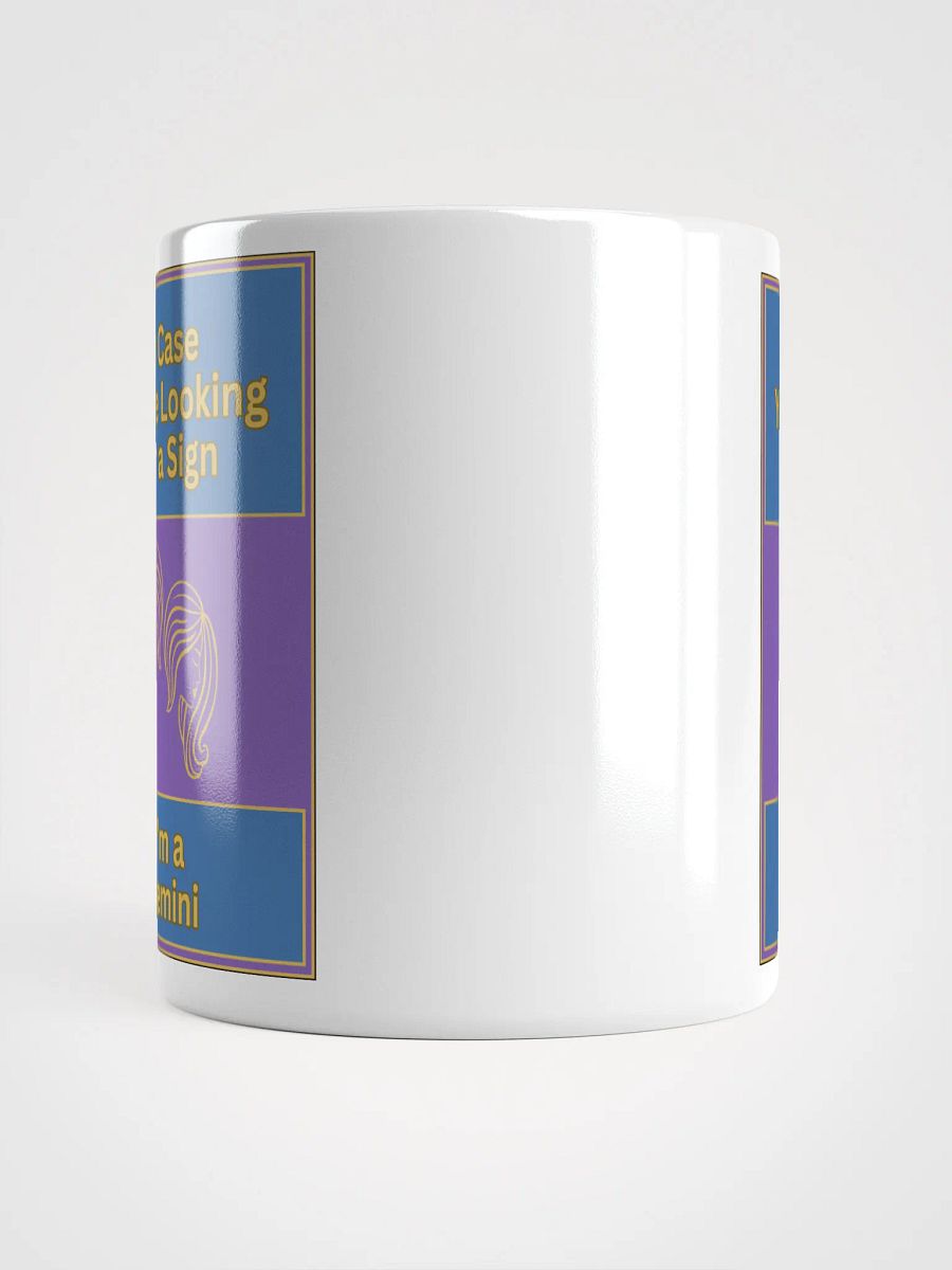 In Case You’re Looking For A Sign Gemini Zodiac Sign Mug, Zodiac Sign Vibes Mug, Gemini Mug, Astrological Mug product image (5)