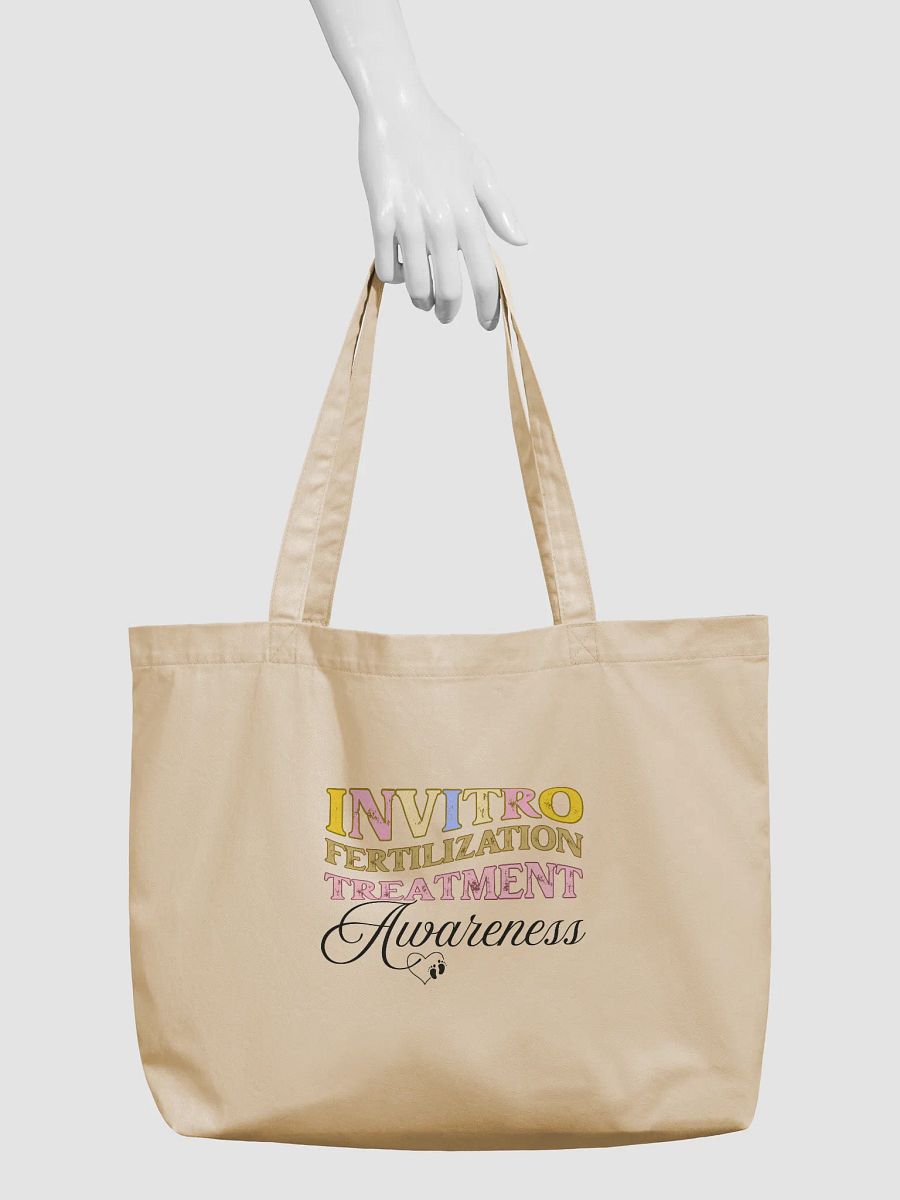 Invitro Fertilization Treatment, Eco Tote bag - Cream product image (4)