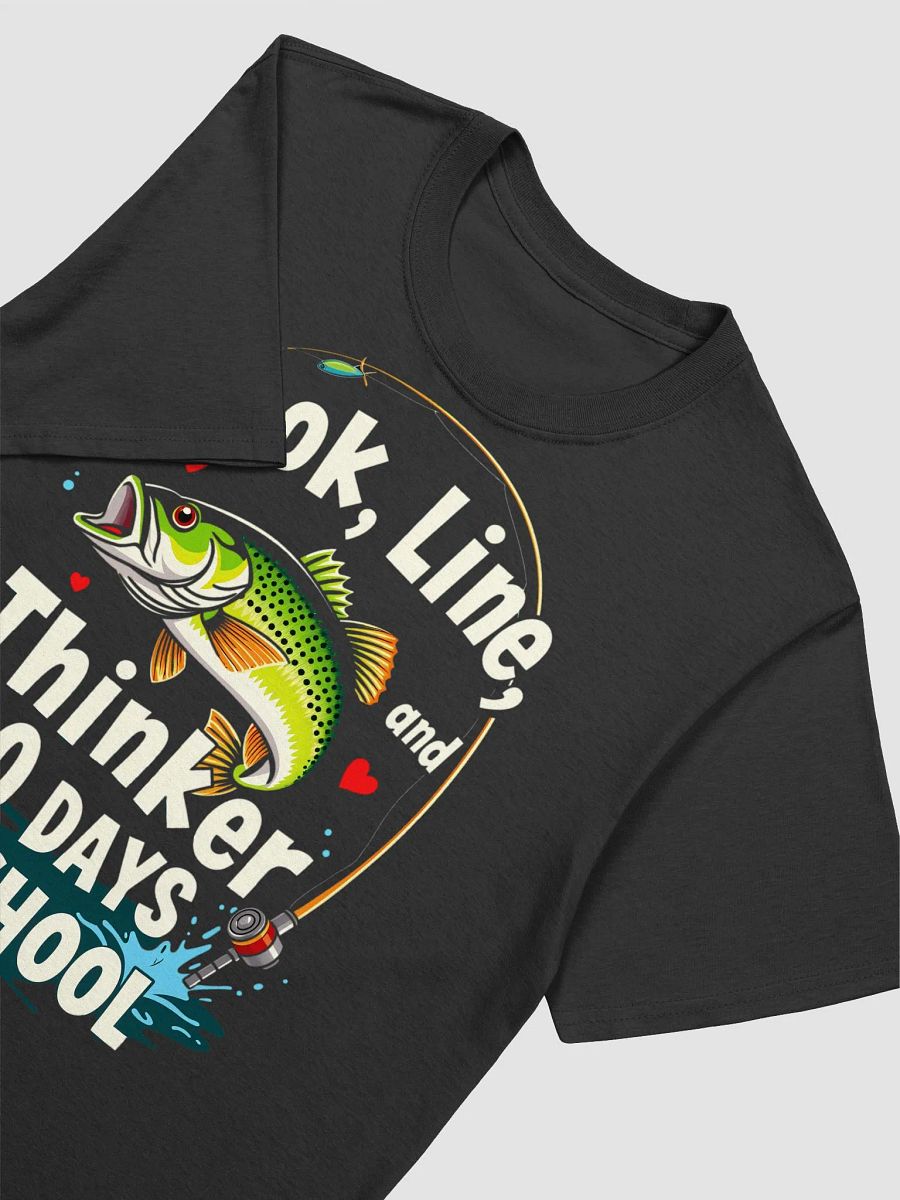 100 Days of School Fishing T-Shirt product image (10)