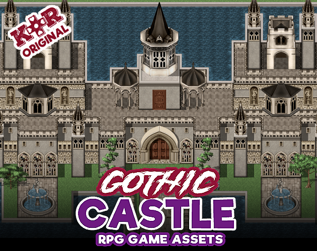KR Gothic Castle Tileset for RPGs product image (1)