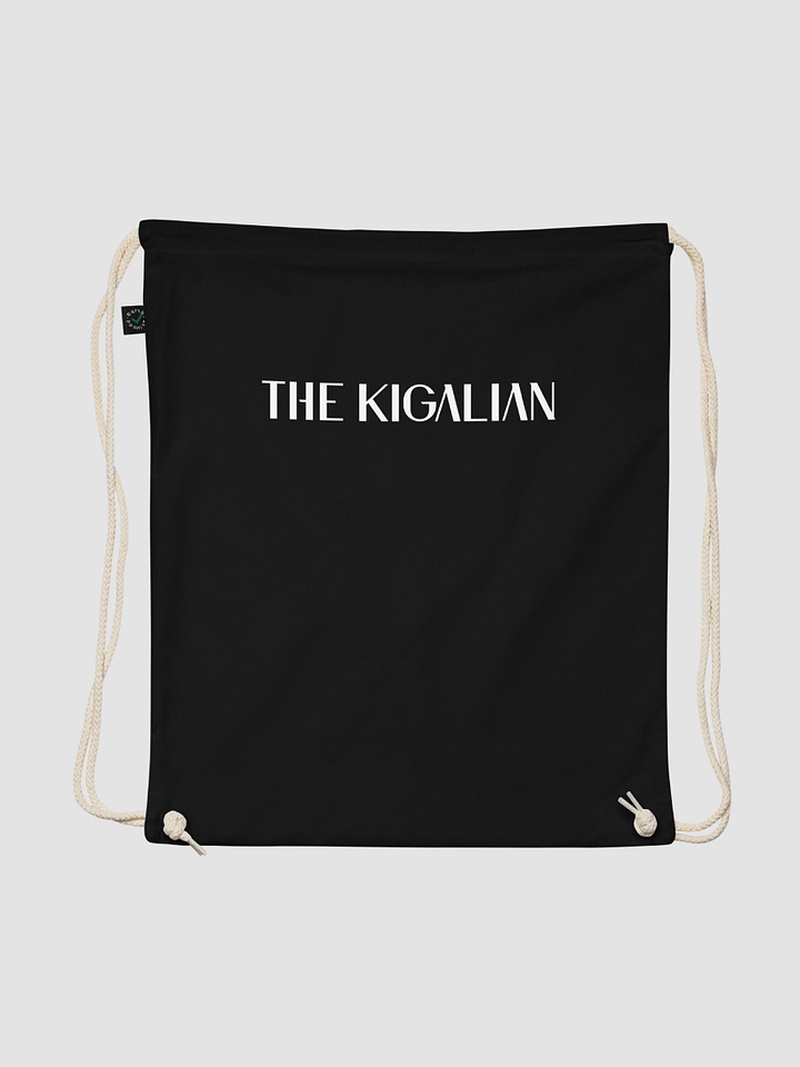 The Kigalian Organic Cotton Drawstring Bag product image (2)