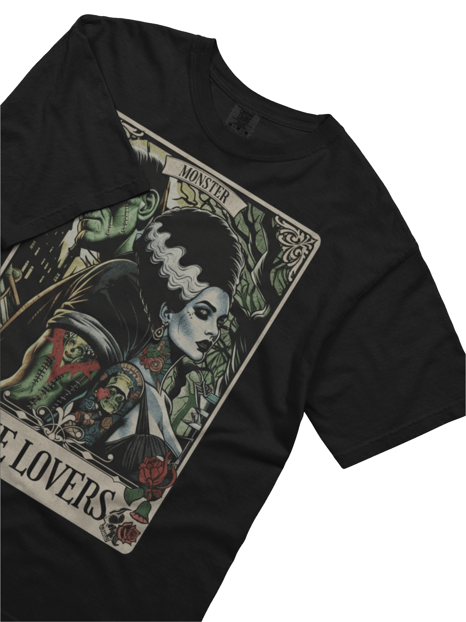 The Monster Frankenstein And Bride The Lovers Tarot Card product image (5)