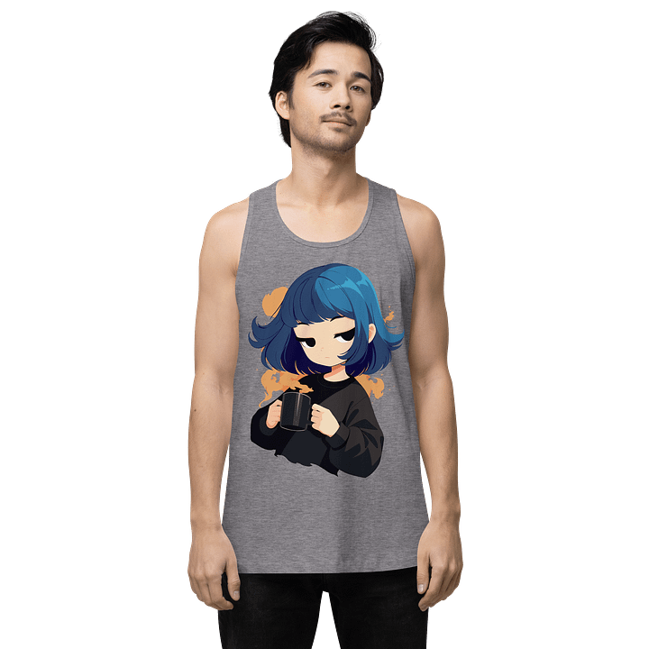 "Morning Mood" – Men's Premium Tank Top product image (2)