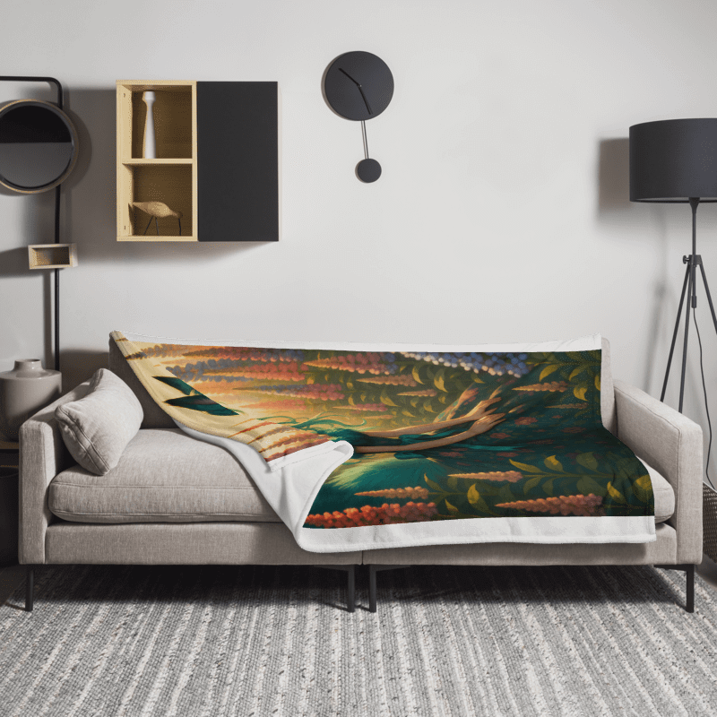 Mireille Dreams Printed Throw Blanket product image (5)