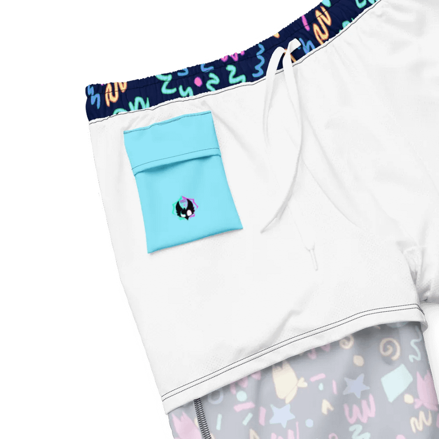 Arcade vibes swim trunks product image (4)