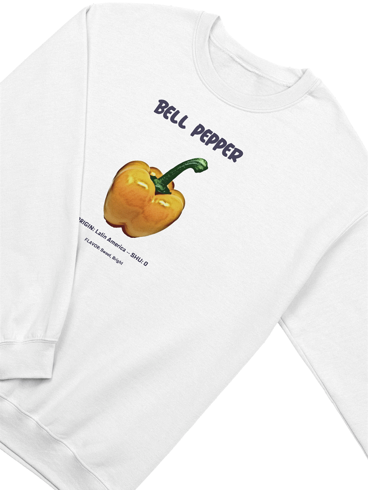 Vibrant Bell Pepper Crewneck Sweatshirt product image (2)