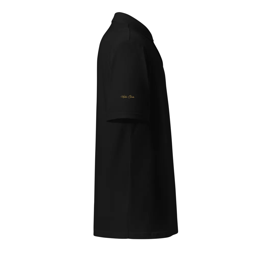 Helen Clarke Men's Black and Gold Combo Polo Shirt product image (3)