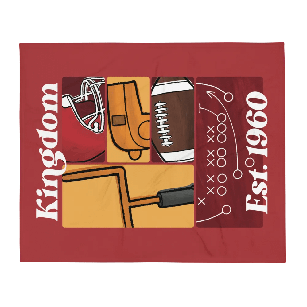 Football Kingdom Throw Blanket product image (2)