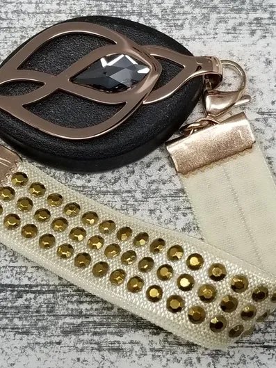 Autumn Sparkle Elastic Bracelet | Handmade Accessory for Bellabeat Leaf Urban & Ivy product image (1)