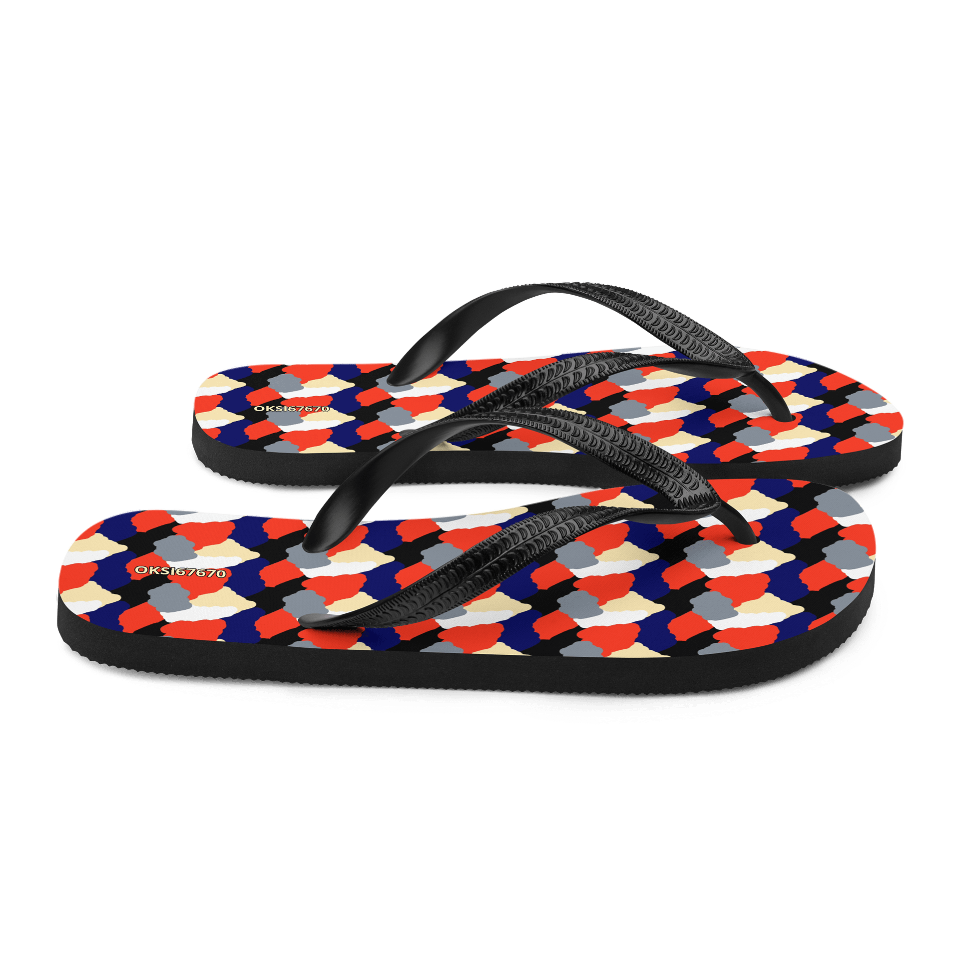 Interlocking Geometric Bliss Flip-Flops product image (6)