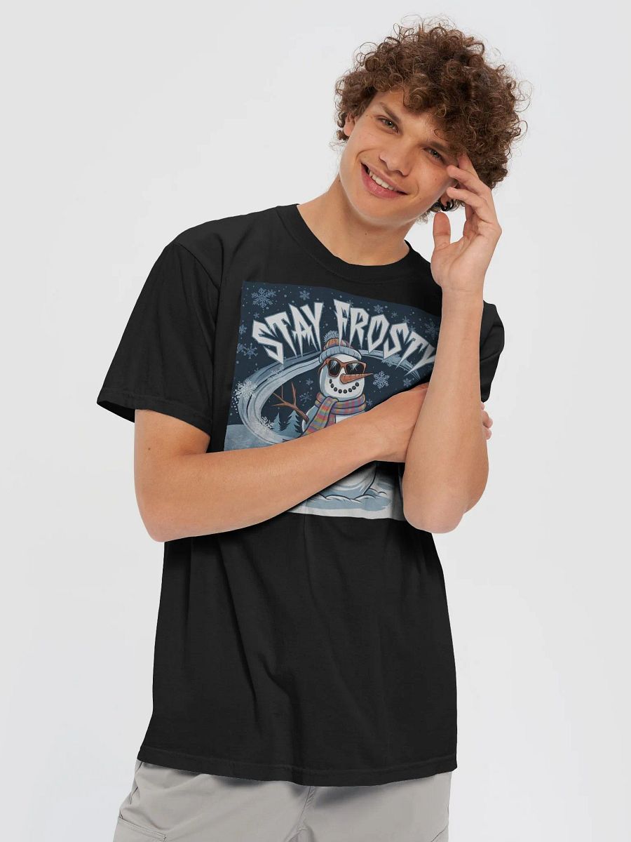 Stay Frosty Snowman winter T-shirt product image (38)
