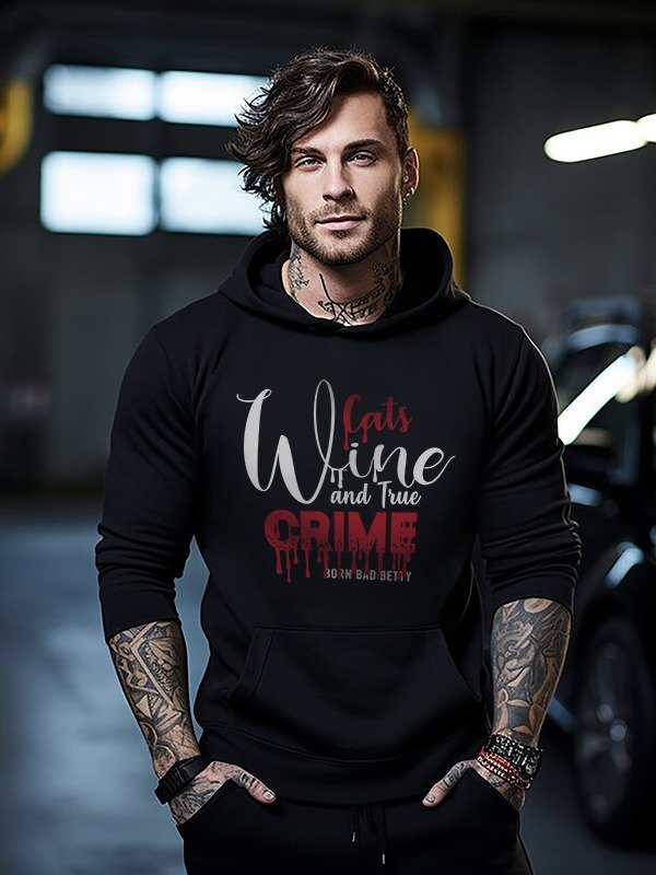 Cats and True Crime Hoodie product image (1)