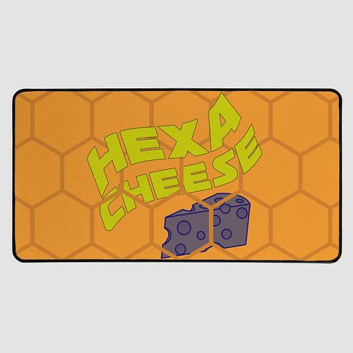 How much cheese is to much cheese? Well, six is a good number! This mousepad might be cheese, but it elevates your gaming! 

...