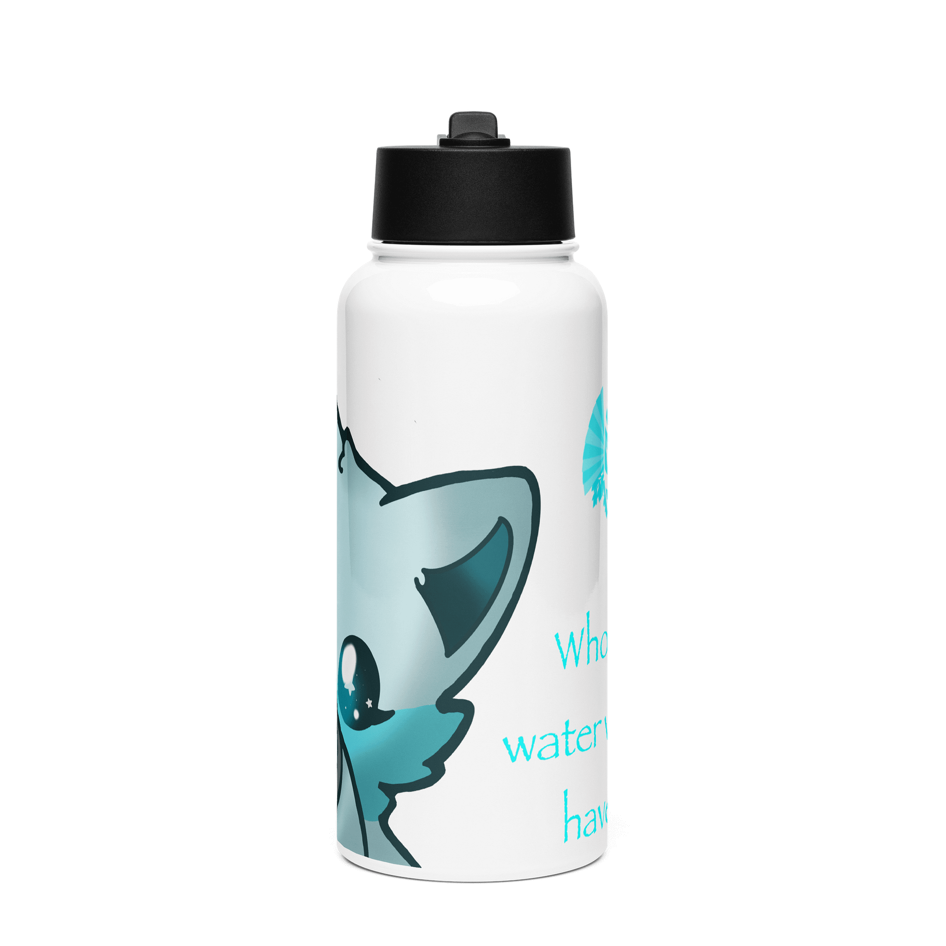 Kitsune meme water bottle! product image (1)