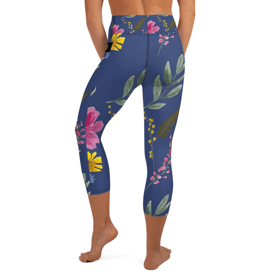 Floral Harmony Activity Capri Leggings product image (6)