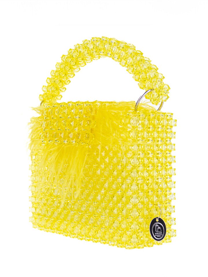 Fluffy Cube Yellow product image (2)